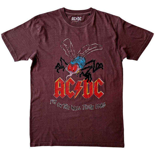 AC/DC | Official Band T-Shirt | Fly On The Wall Tour