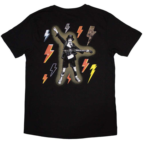 AC/DC | Official Band T-Shirt | Bolt Array (Back Print)