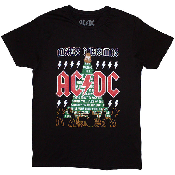 AC/DC | Official Band T-Shirt | Merry Christmas
