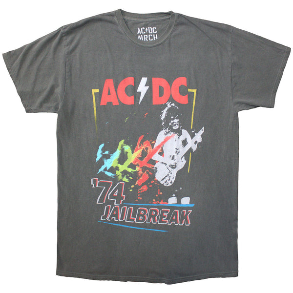 AC/DC | Official Band T-Shirt | Vintage '74 Jailbreak