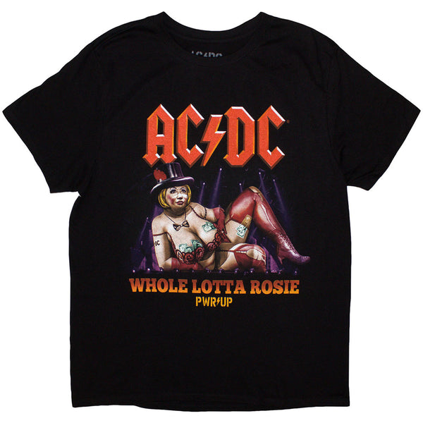 AC/DC | Official Band T-Shirt | Whole Lotta Germany PWR-UP EU Tour '24 (Back Print & Ex-Tour)