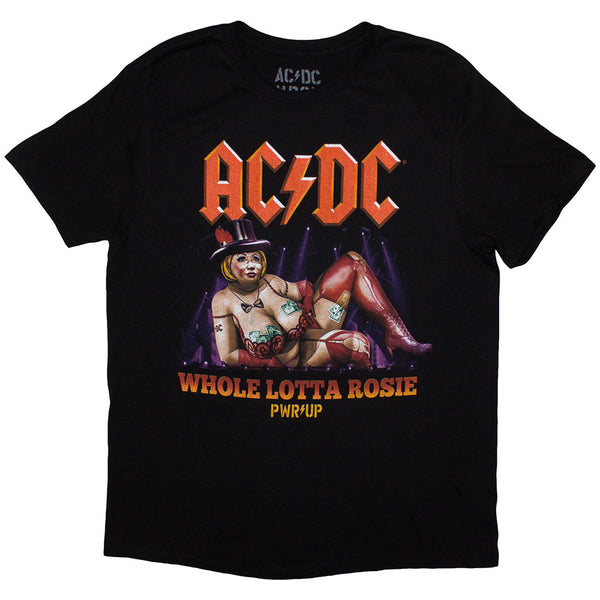 AC/DC | Official Band T-Shirt | Whole Lotta London PWR-UP EU Tour '24 (Back Print & Ex-Tour)