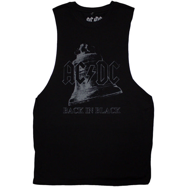 AC/DC | Official Band Tank T-Shirt | Back In Black Bell