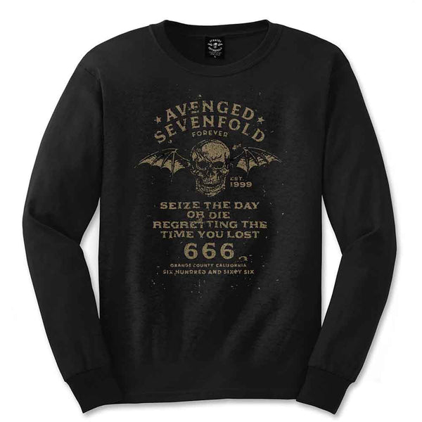 Avenged Sevenfold | Official Band Long Sleeve T-Shirt | Seize the Day