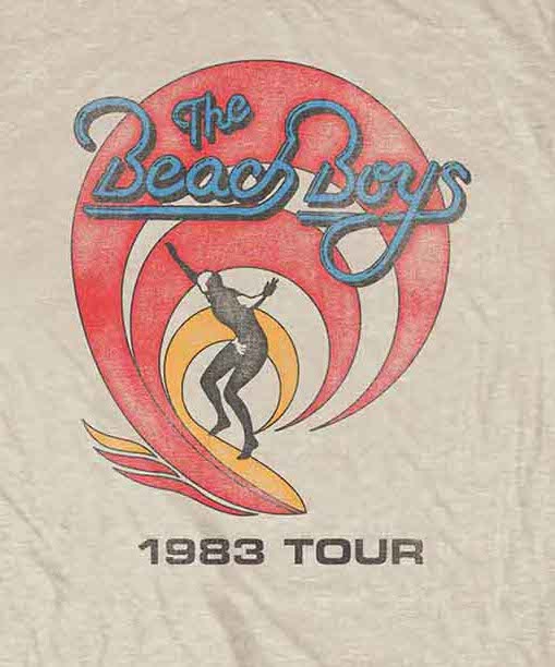 The Beach Boys | Official Band T-Shirt | 1983 Tour