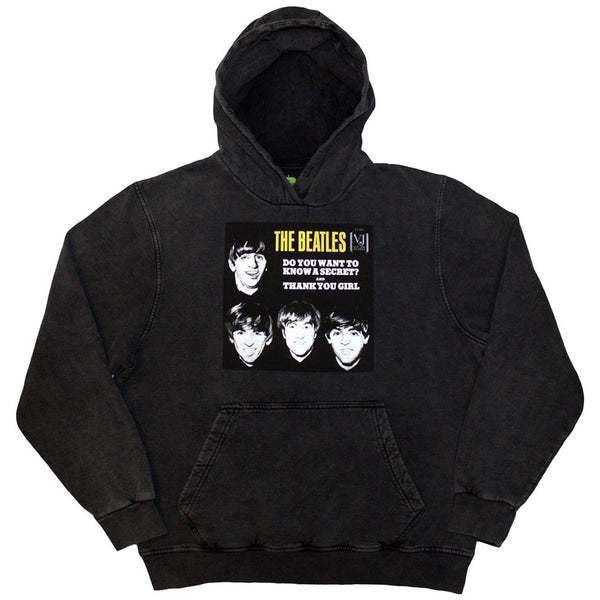 The Beatles | Official Band Hoodie | VJ Secret Sleeve (Wash Collection)