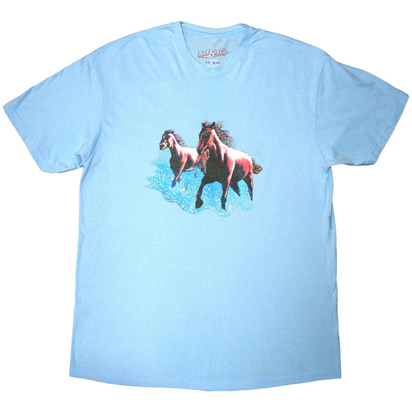 Bob Seger & The Silver Bullet | Official T-Shirt | Horses (Back Print)