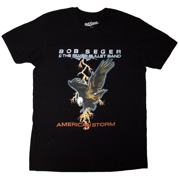 Bob Seger & The Silver Bullet | Official T-Shirt | Tour '86 (Back Print)