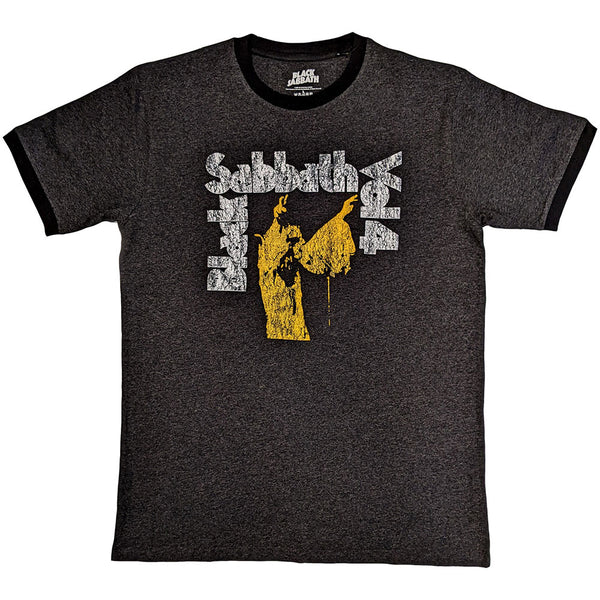 Black Sabbath | Official Ringer T-Shirt | Vol 4