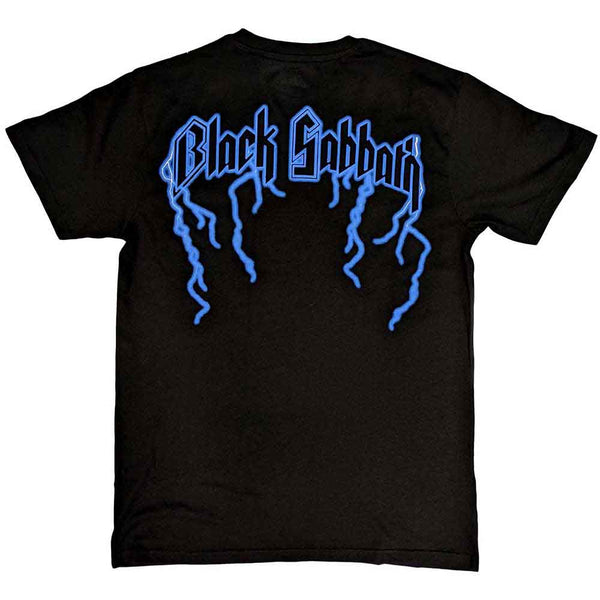 Black Sabbath | Official Band T-Shirt | Lightning Henry (Back Print)