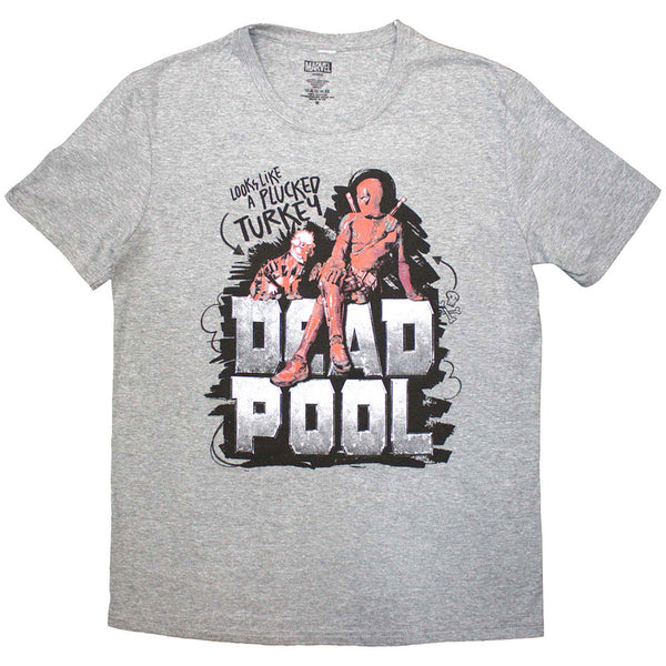 Marvel Comics | Official Film T-Shirt | Deadpool Plucked Turkey
