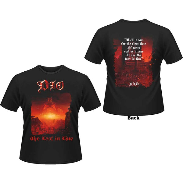 Dio | Official Band T-Shirt | Last In Line (Back Print)