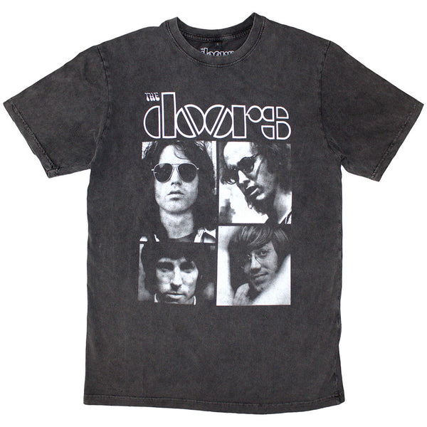 The Doors | Official Stone Wash T-Shirt | Squares