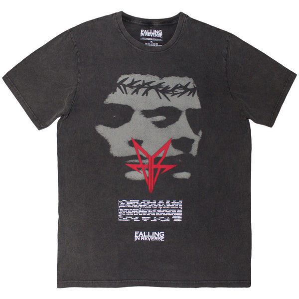 Falling In Reverse | Official Stone Wash T-Shirt | Blur