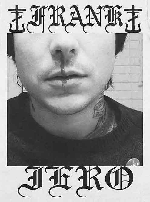 Frank Iero | Official Band T-shirt | Nose Bleed