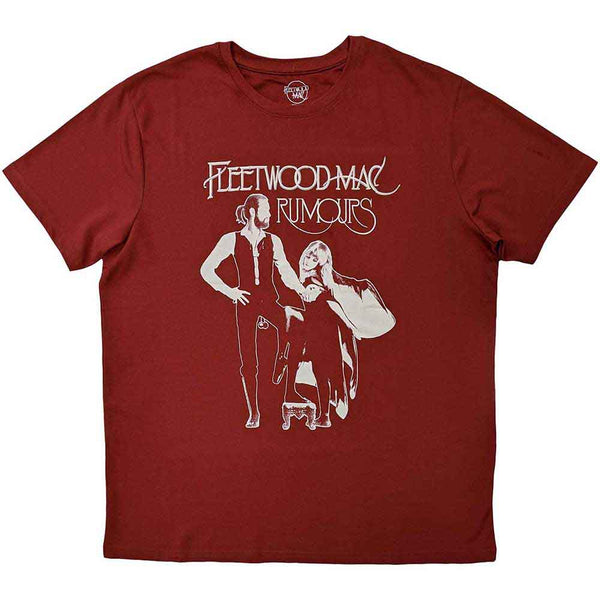 Fleetwood Mac | Official Band T-Shirt | Rumours Red