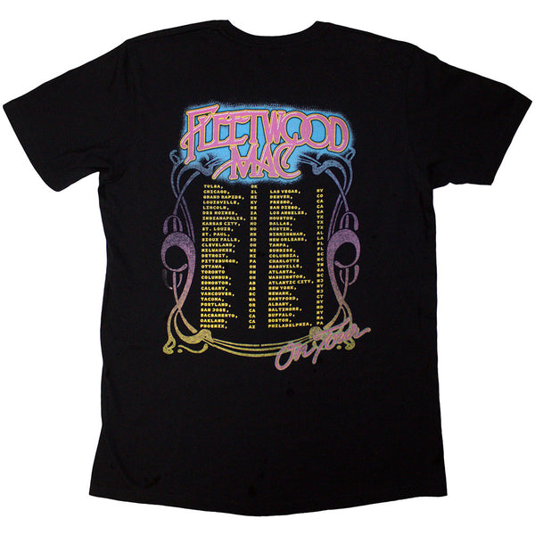 Fleetwood Mac | Official T-Shirt | On Tour (Back Print)