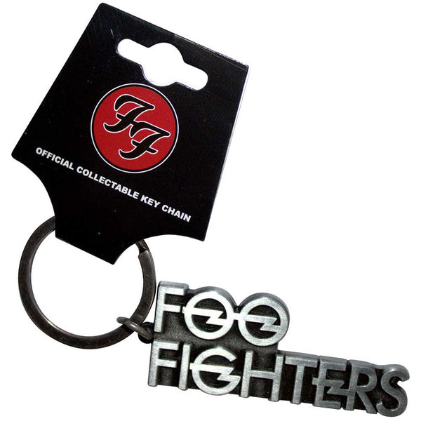 Foo Fighters | Official Band Keychain | Stacked Logo