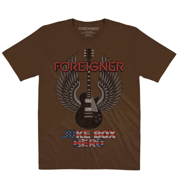 Foreigner | Juke Box Hero | Official Artist T-shirt