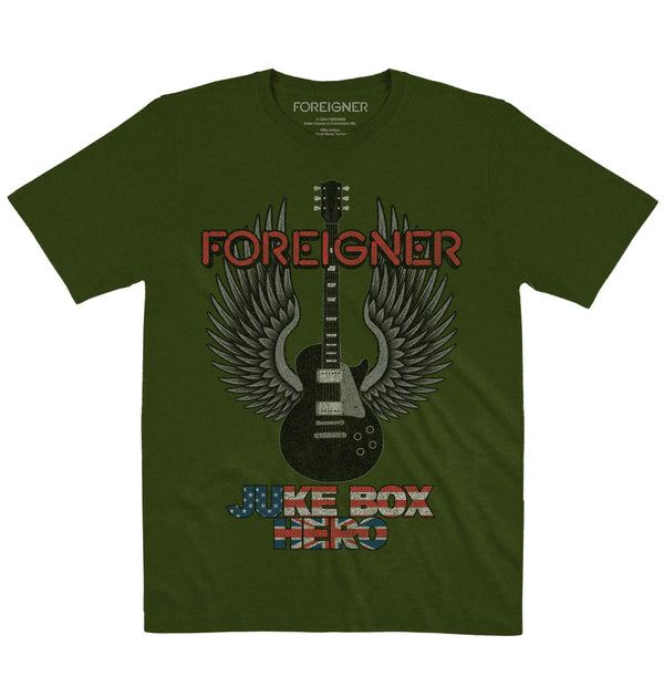 Foreigner | Juke Box Hero | Official Artist T-shirt