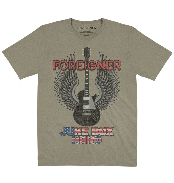 Foreigner | Juke Box Hero | Official Artist T-shirt