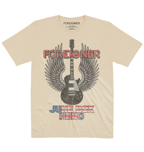 Foreigner | Juke Box Hero | Official Artist T-shirt