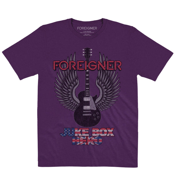 Foreigner | Juke Box Hero | Official Artist T-shirt