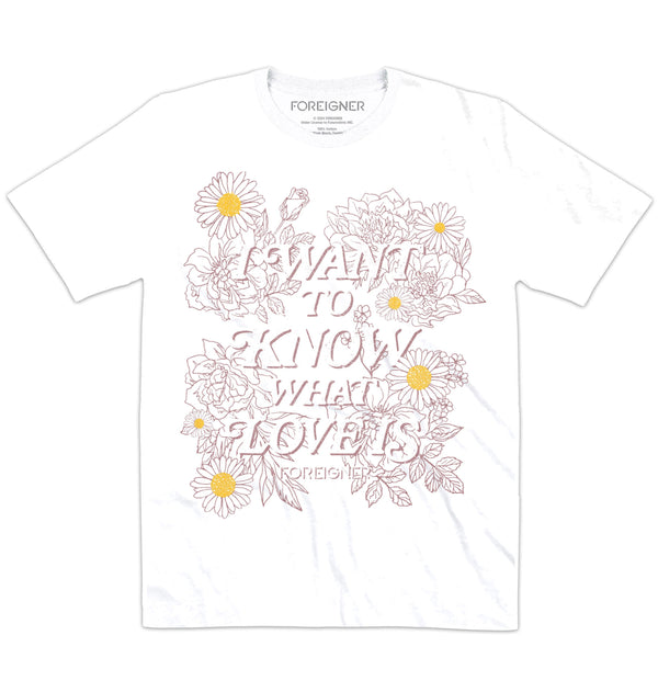 Foreigner | Love Is | Official Artist T-shirt