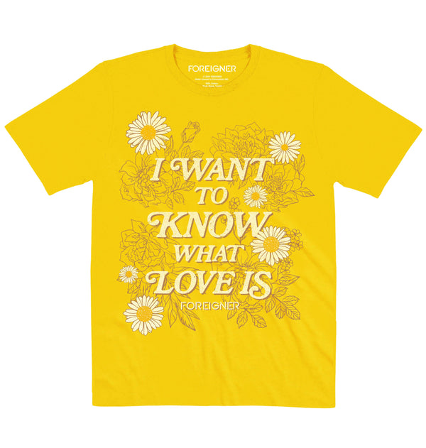 Foreigner | Love Is | Official Artist T-shirt