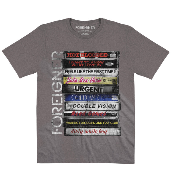 Foreigner | Rock Cassettes | Official Artist T-shirt