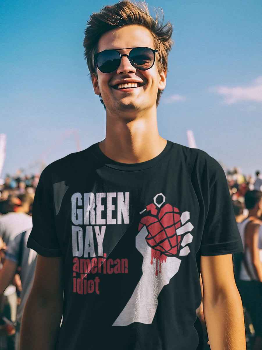 Green Day | Official Band T-Shirt | American Idiot – HeyRusty