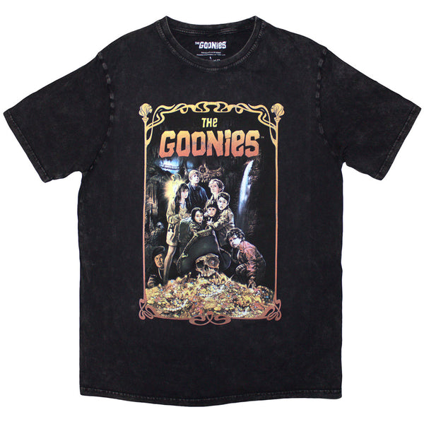 The Goonies | Official Stone Wash Movie T-Shirt | Movie Poster