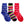 Load image into Gallery viewer, The Beatles Ladies Ankle Socks Set of 3 'Love Me Do' (UK 4-7, USA 9-11, EU 36-41)