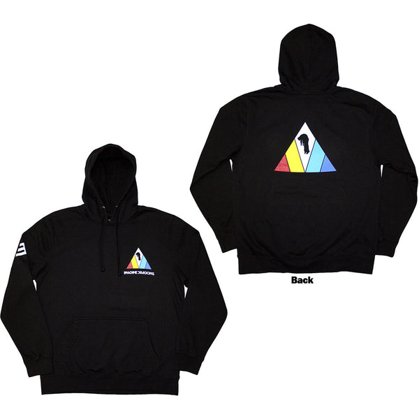 Imagine Dragons | Official Pullover Hoodie | Triangle (Back & Sleeve Print)