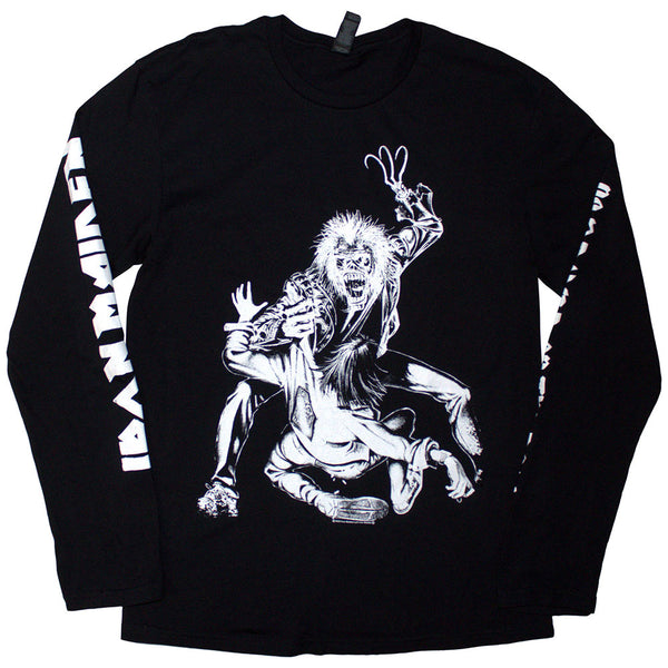 Iron Maiden | Official Band Long Sleeve T-Shirt | No Prayer Claw Isolated (Sleeve Print)