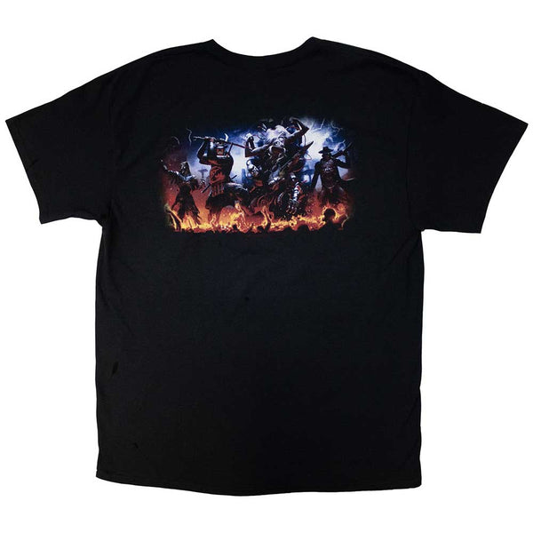 Iron Maiden | Official Band T-Shirt | Dead By Daylight Monster Eddie (Back Print)