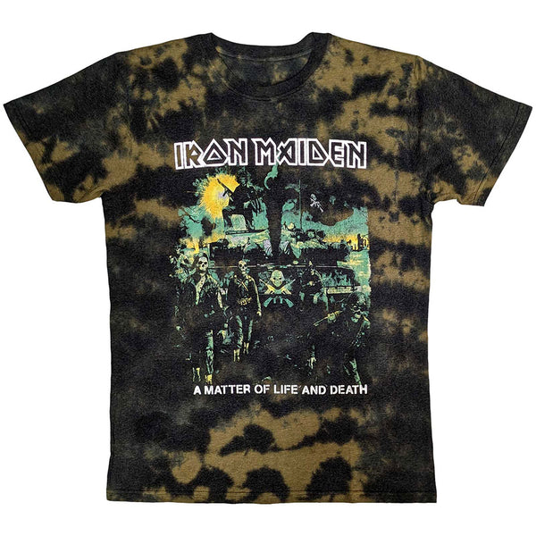 Iron Maiden | Official Band T-Shirt | A Matter Of Life & Death (Wash Collection)