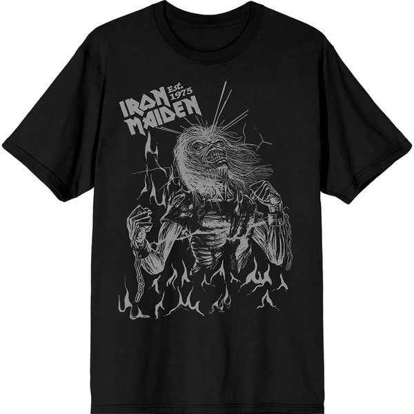 Iron Maiden | Official Band T-Shirt | Est. 1975 Life After Death Flames