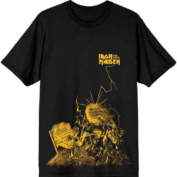 Iron Maiden | Official Band T-Shirt | Est.1975 Life After Death Lightning