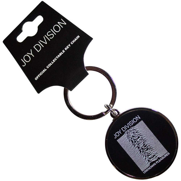 Joy Division | Official Band Keychain | Unknown Pleasures