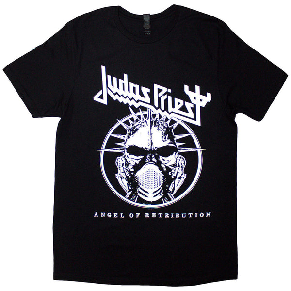 Judas Priest | Official Band T-Shirt | Angel Of Retribution Headshot (Back Print)