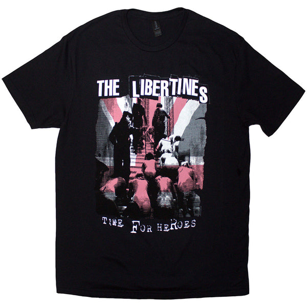 The Libertines | Official Band T-Shirt | Time For Heroes Flag