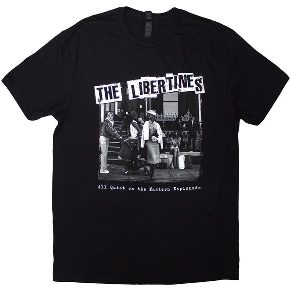 The Libertines | Official Band T-Shirt | AQOTEE Album B&W