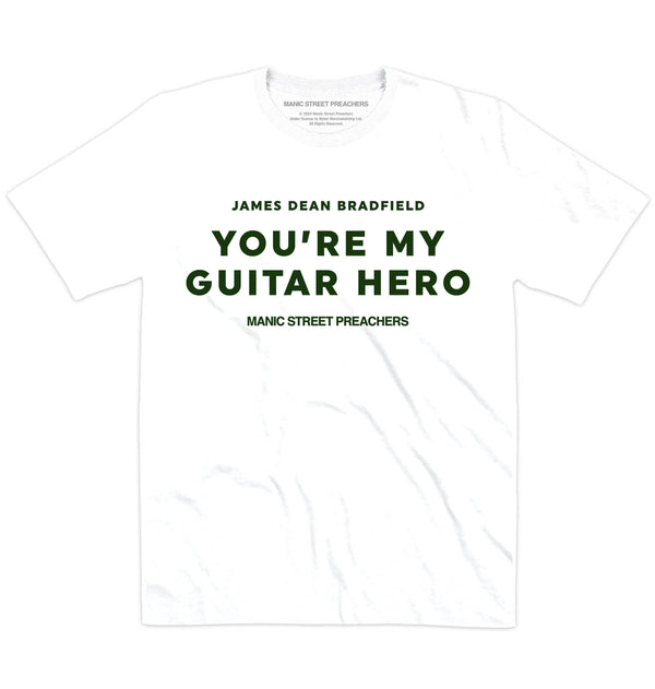 Manic Street Preachers | Guitar Hero | Official Artist T-shirt