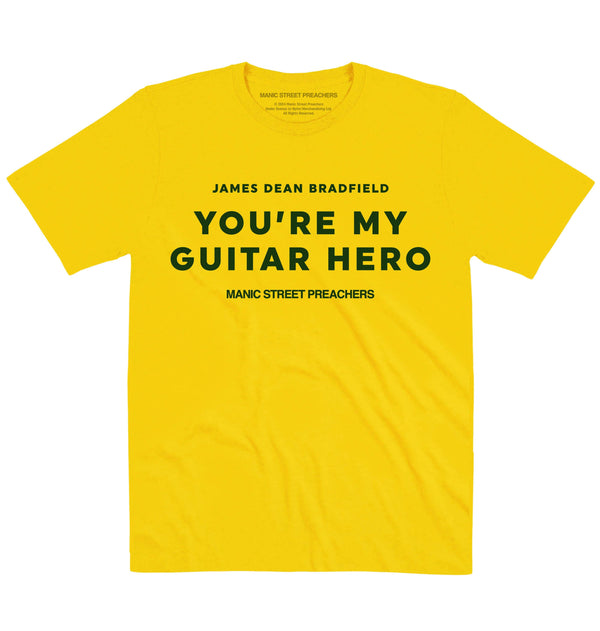 Manic Street Preachers | Guitar Hero | Official Artist T-shirt