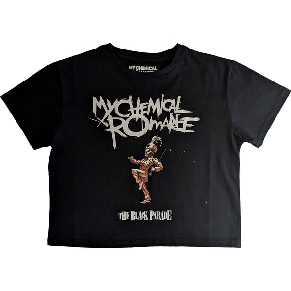 My Chemical Romance The Black Parade: Ladies black Crop Top