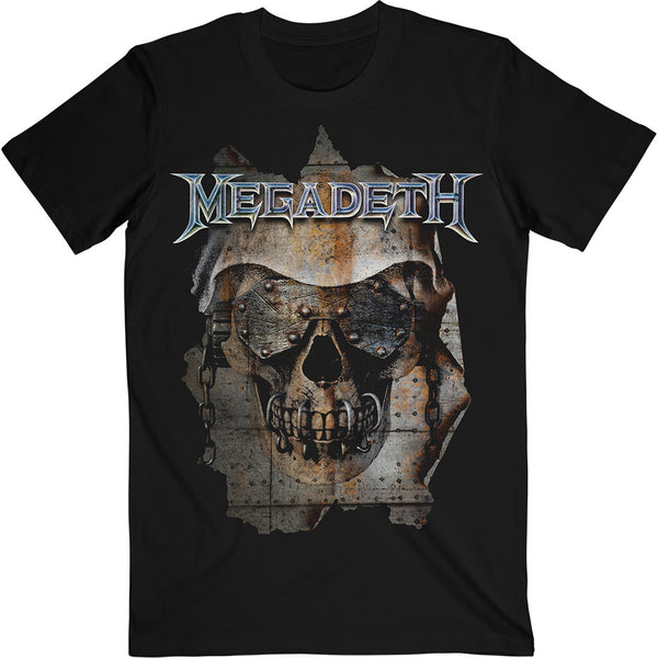 Megadeth | Official Band T-Shirt | Youthanasia Ripped Thru (Back Print)