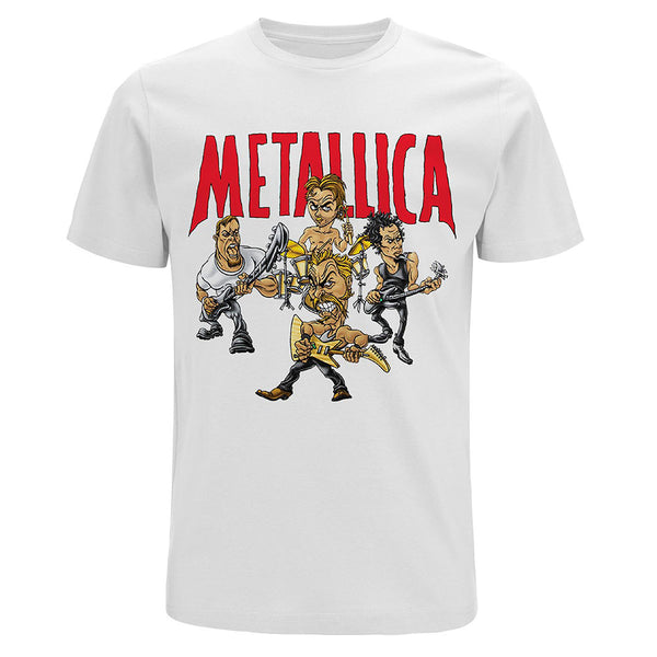 Metallica | Official T-Shirt | Load Chavez Cartoon