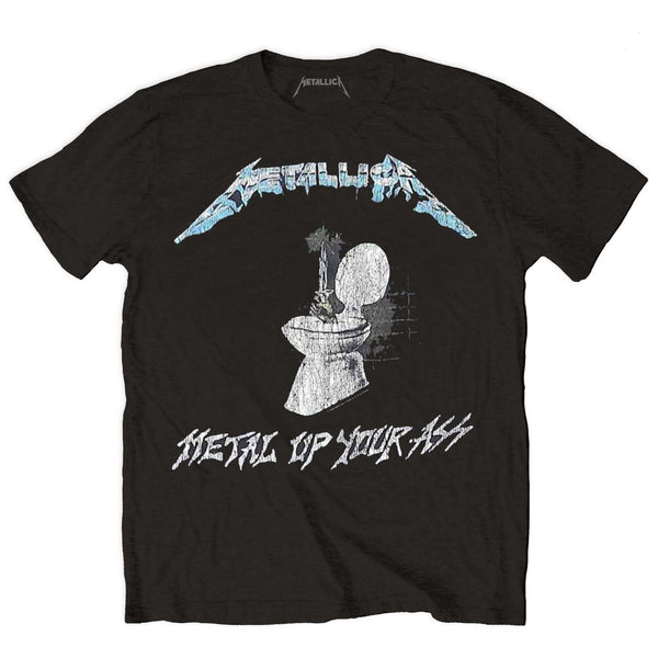 Metallica | Official Band T-shirt | Metal Up Your Ass (Back Print)
