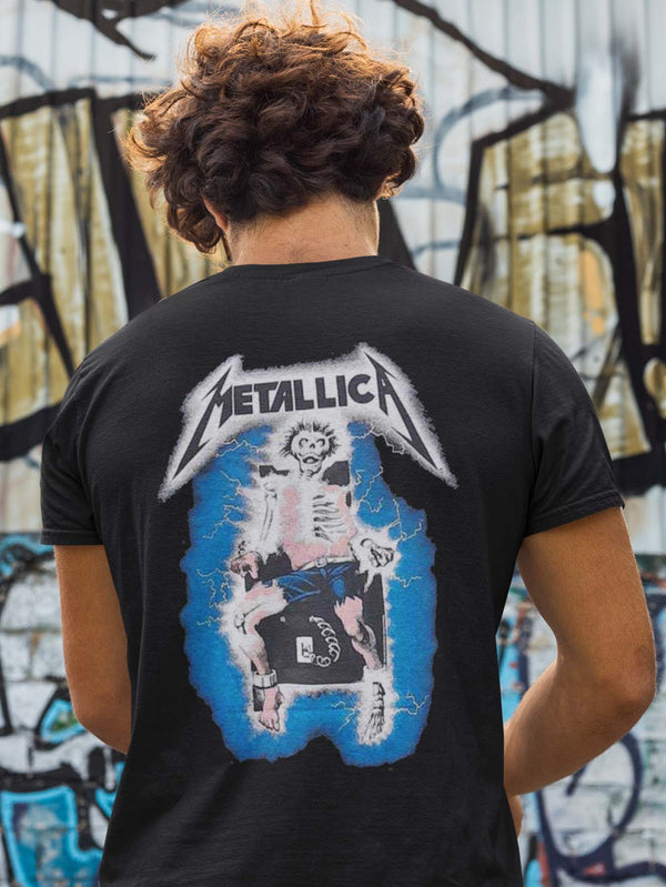 Metallica | Official Band T-shirt | Metal Up Your Ass (Back Print)